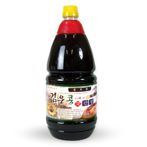 청학고을 검은콩 죽염국간장 1.8L / 지리산 청정지역 전통발효식품