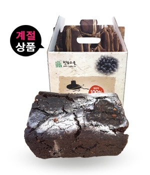 청학고을 검은콩 서리태 메주 2.2~2.5kg 1개 / 국산콩100% 지리산 청정지역 식품